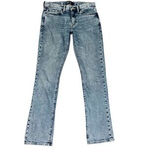 Gap Light Wash Straight Leg Jeans Women Casual Streetwear Denim Versatile Cute